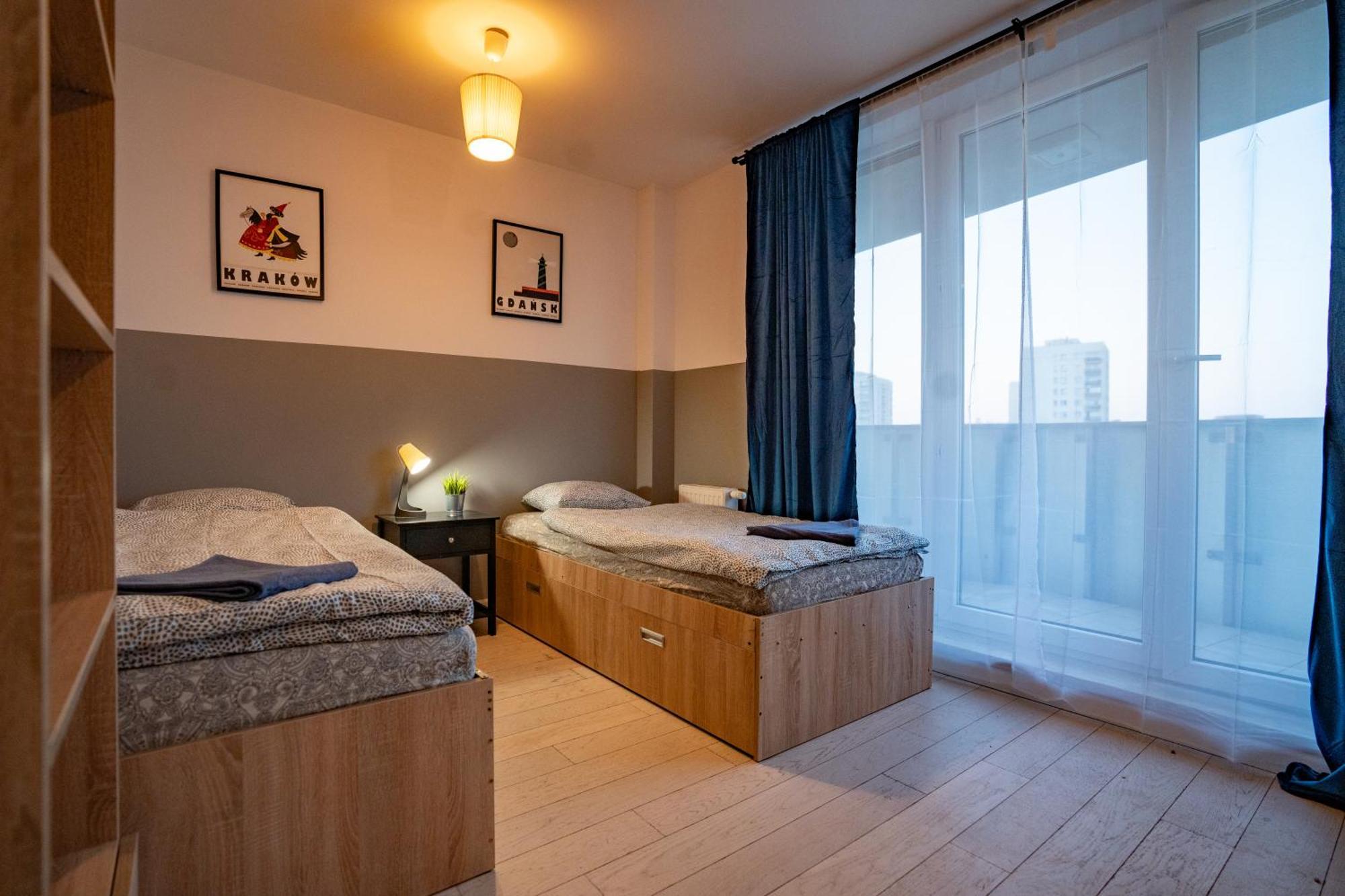 Waw Mokotów pokoje Manhattan Varsóvia Exterior foto